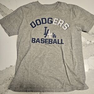 Boys LA DODGERS tshirt Size M (10/12)